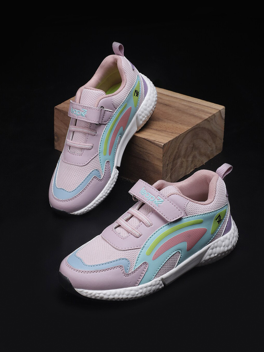 Liberty Kids Running Shoes With Velcro Closure