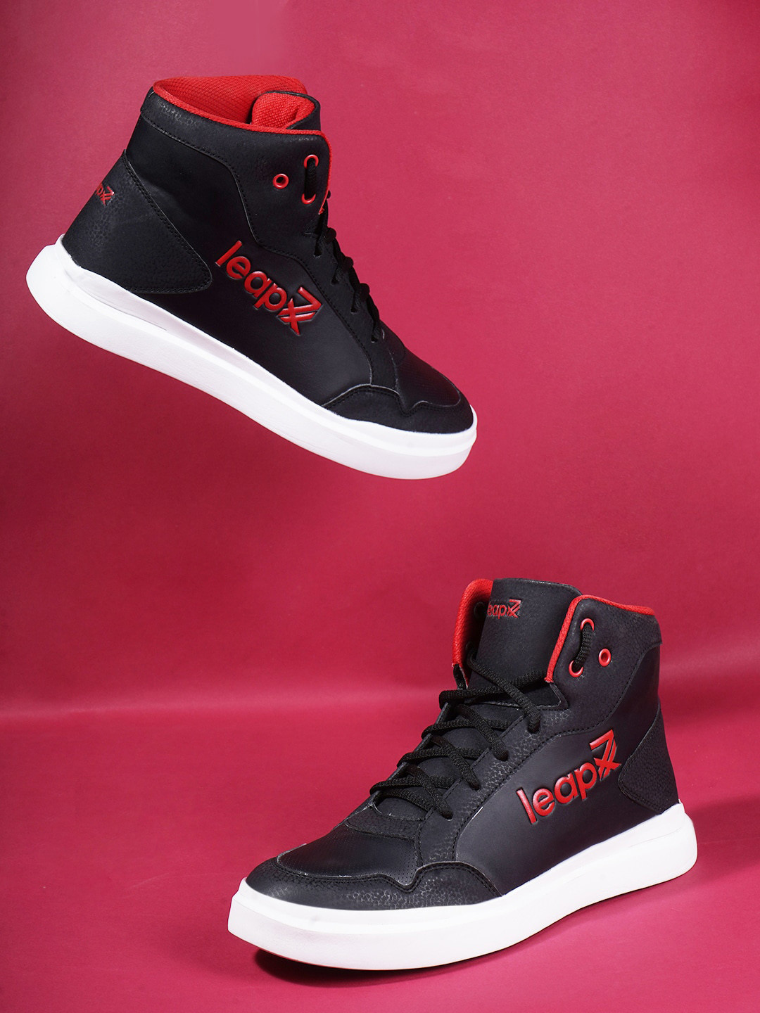 Liberty Men Mid-Top Memory Foam Insole Lace-Ups Sneakers