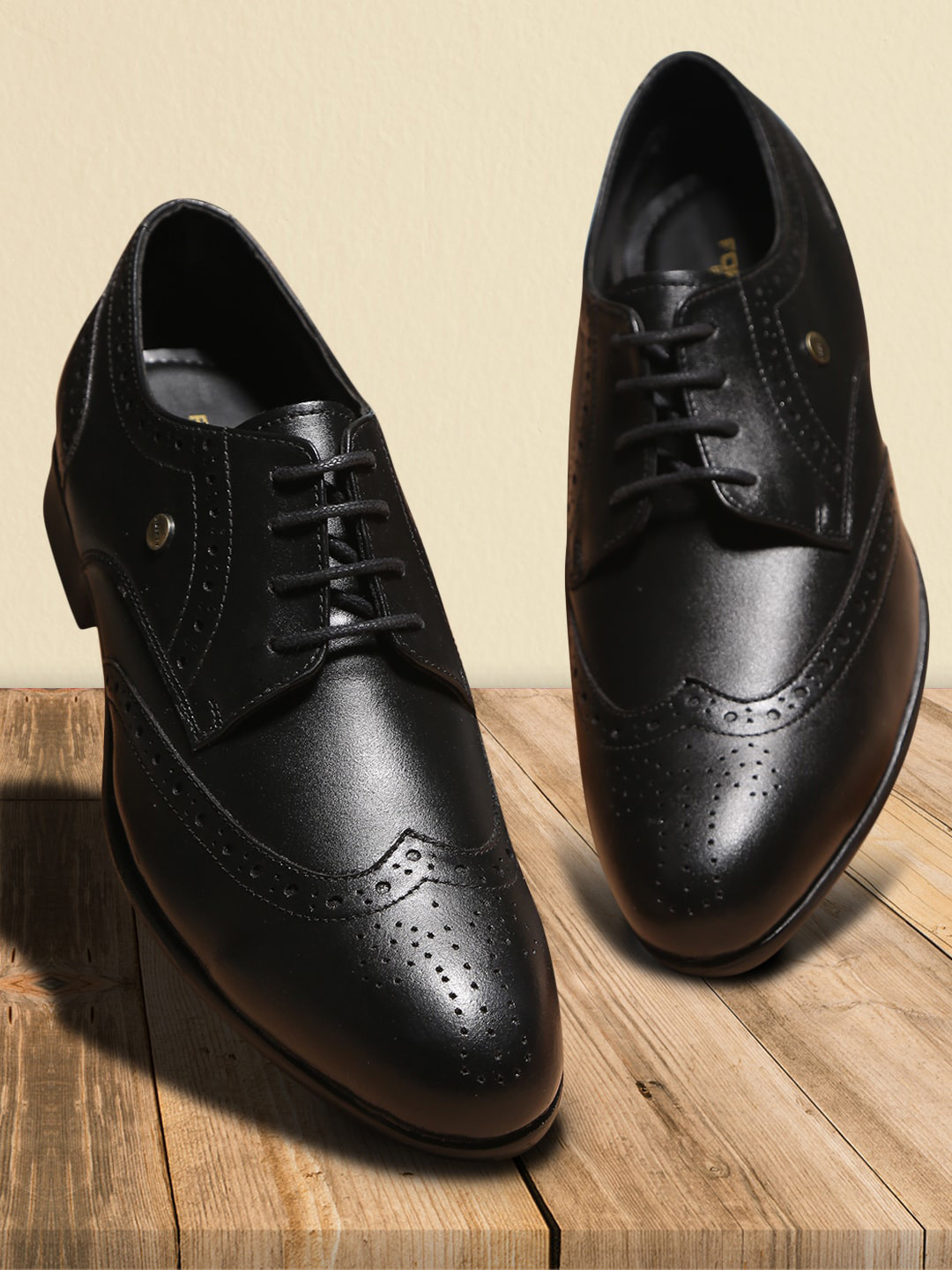 Liberty Men Leather Formal Brogues Shoes