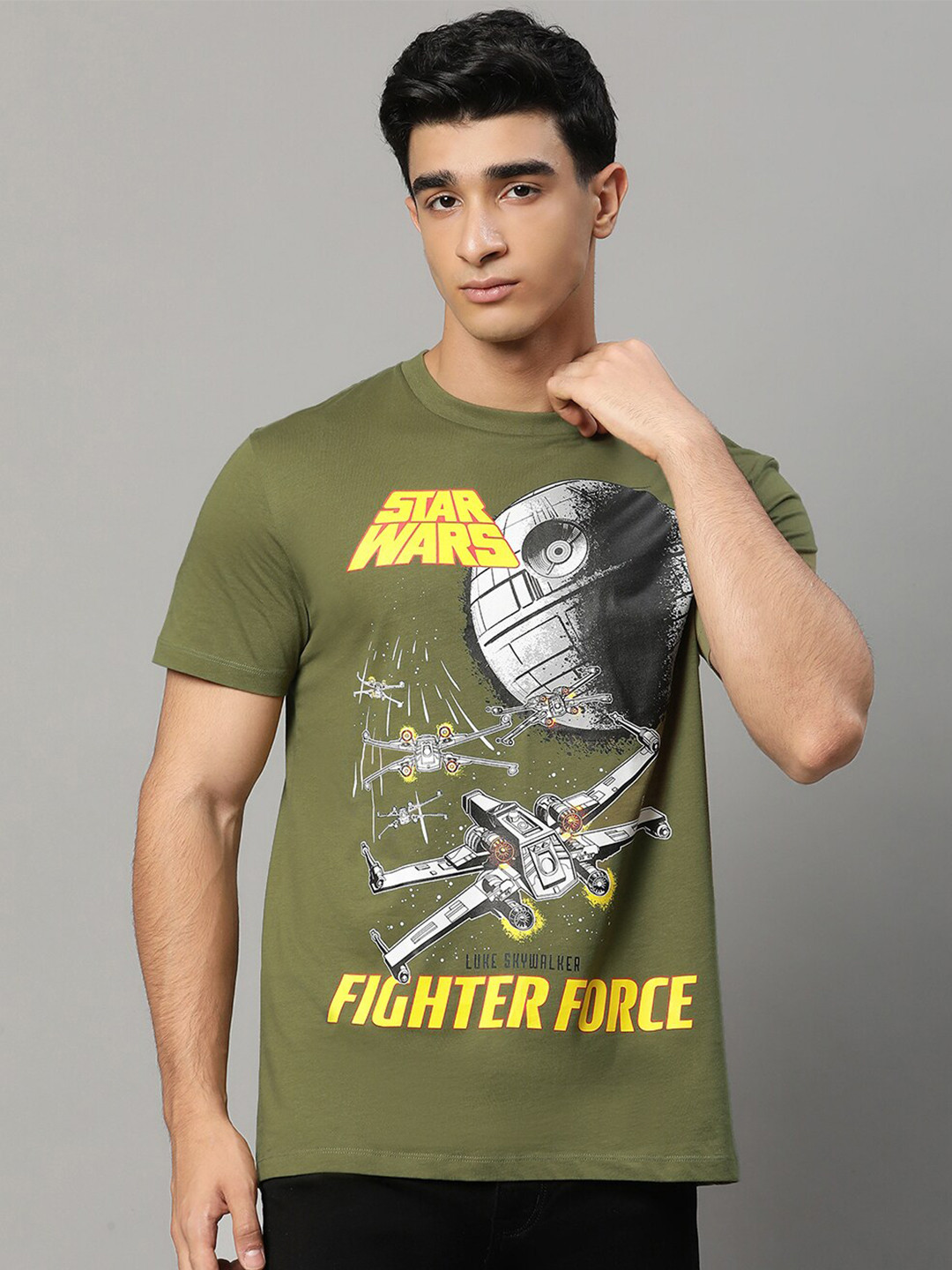Free Authority Star Wars Printed Pure Cotton T-shirts