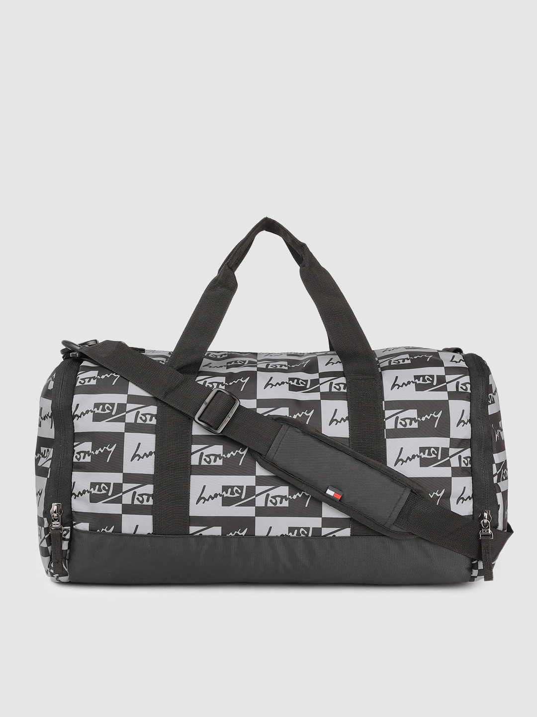 Tommy Hilfiger Unisex Brand Logo Printed Duffel Bag