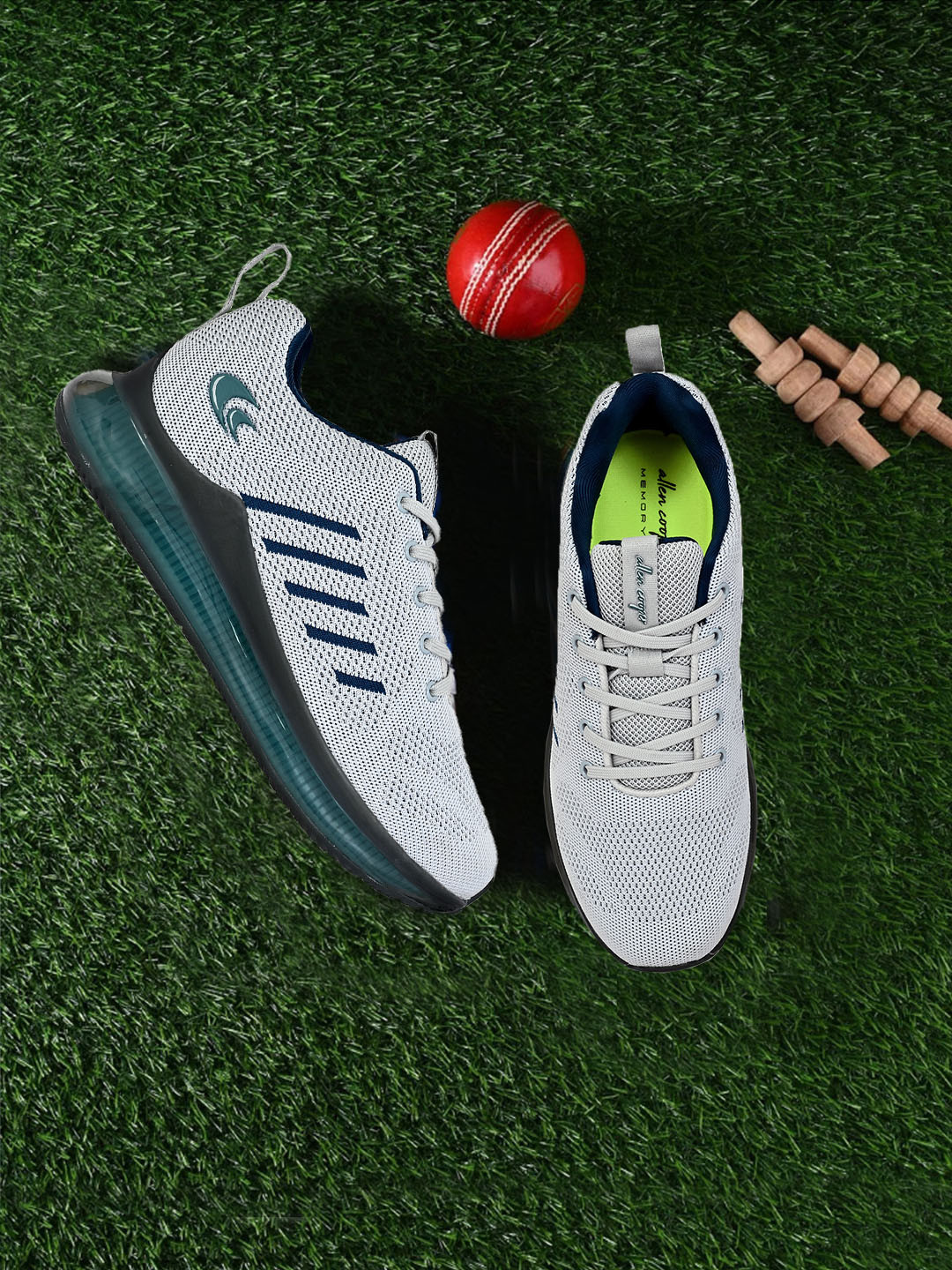 Allen Cooper Men Mesh Running Sports Shoes