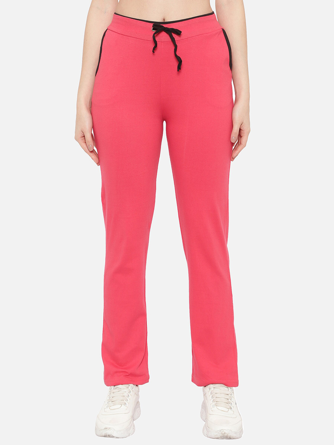 Fasha Women Cotton Regular Fit Track Pants