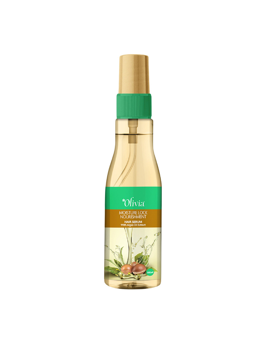 Olivia Moisture Lock Hair Serum with Argan Oil Extract - 100 ml