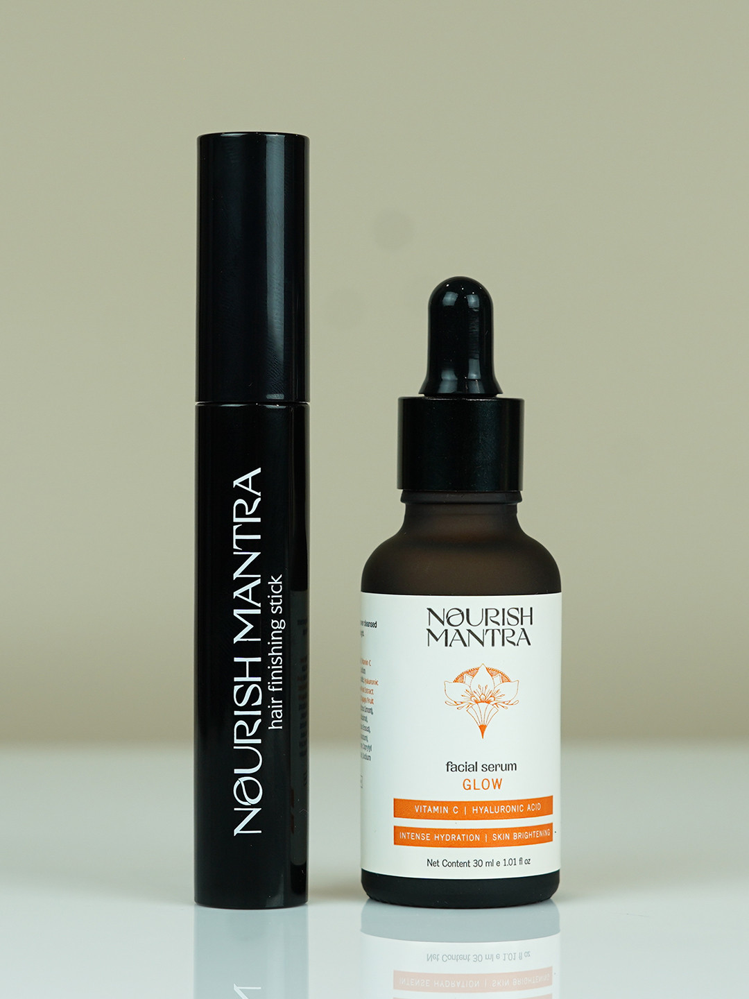 Nourish Mantra Hair Finishing Stick & Glow Serum