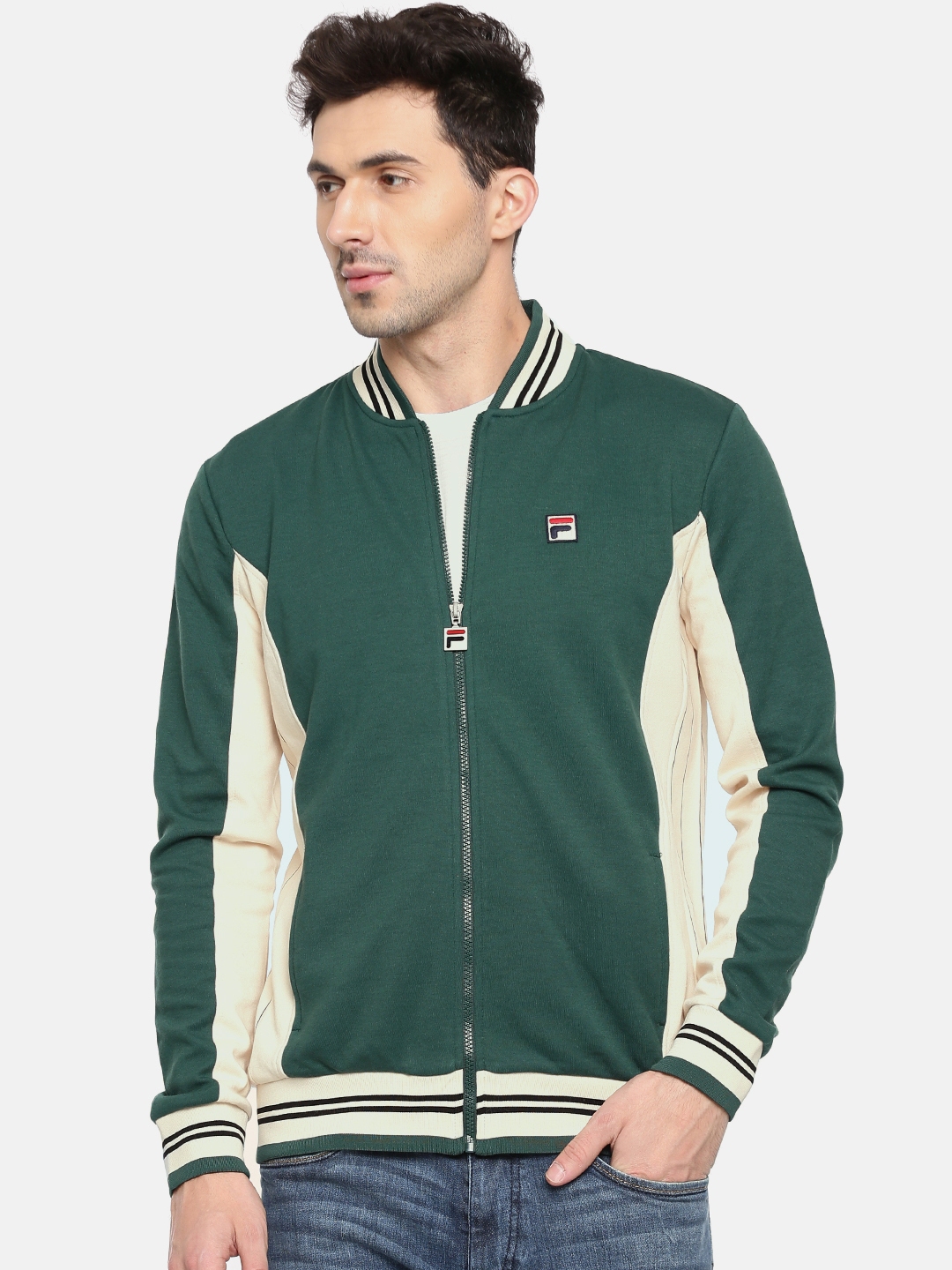 Fila deals green jacket