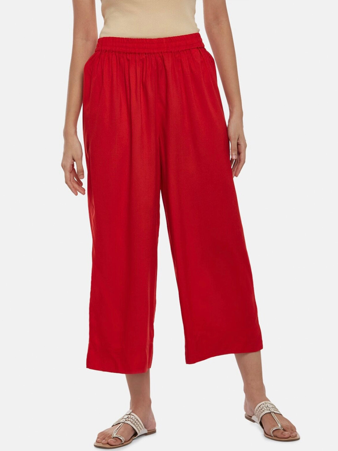 BCZ Style Women Flared Ethnic Palazzos