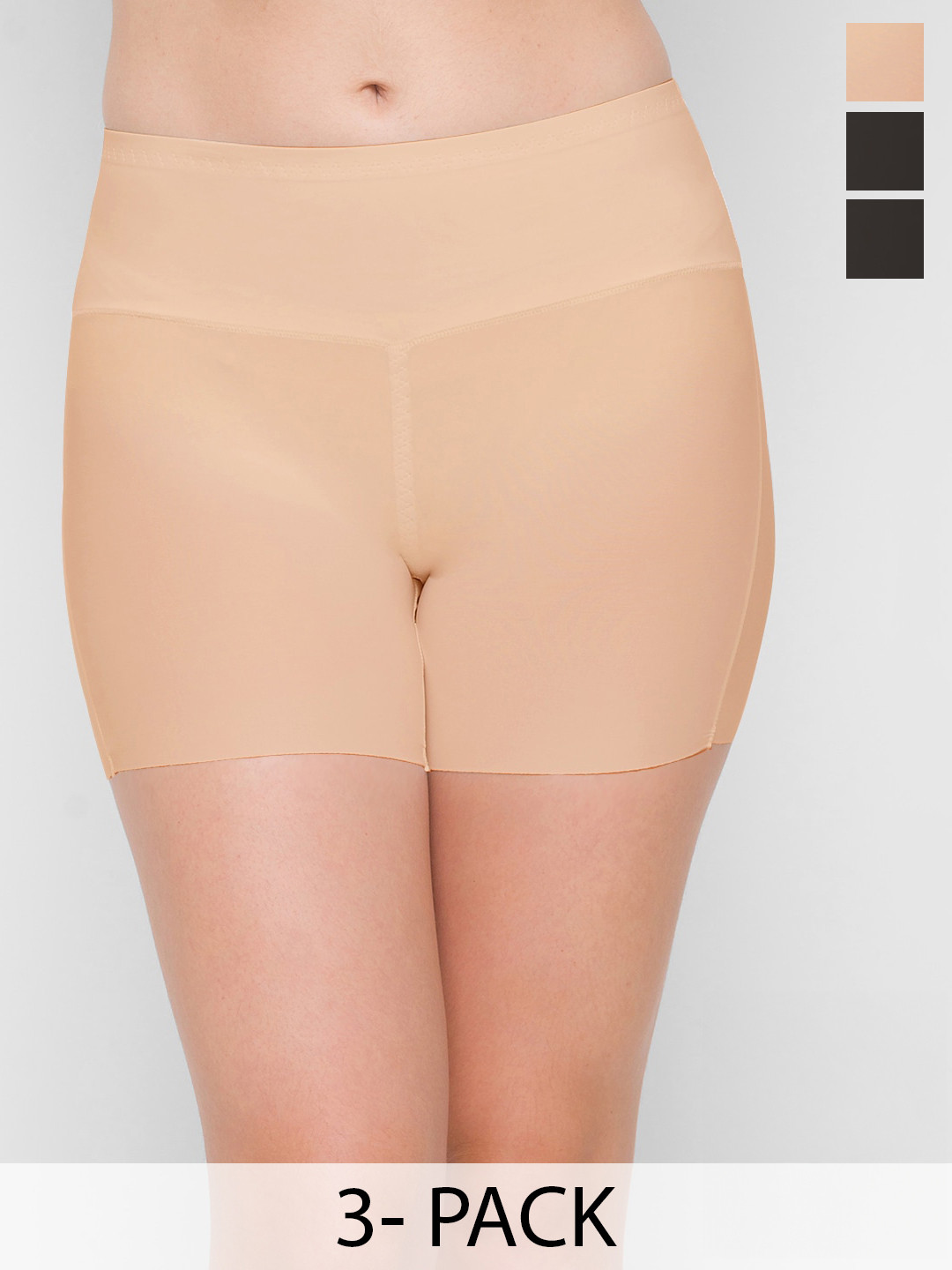 NOIRA Pack Of 3 Boy Shorts Briefs 50813_BBS