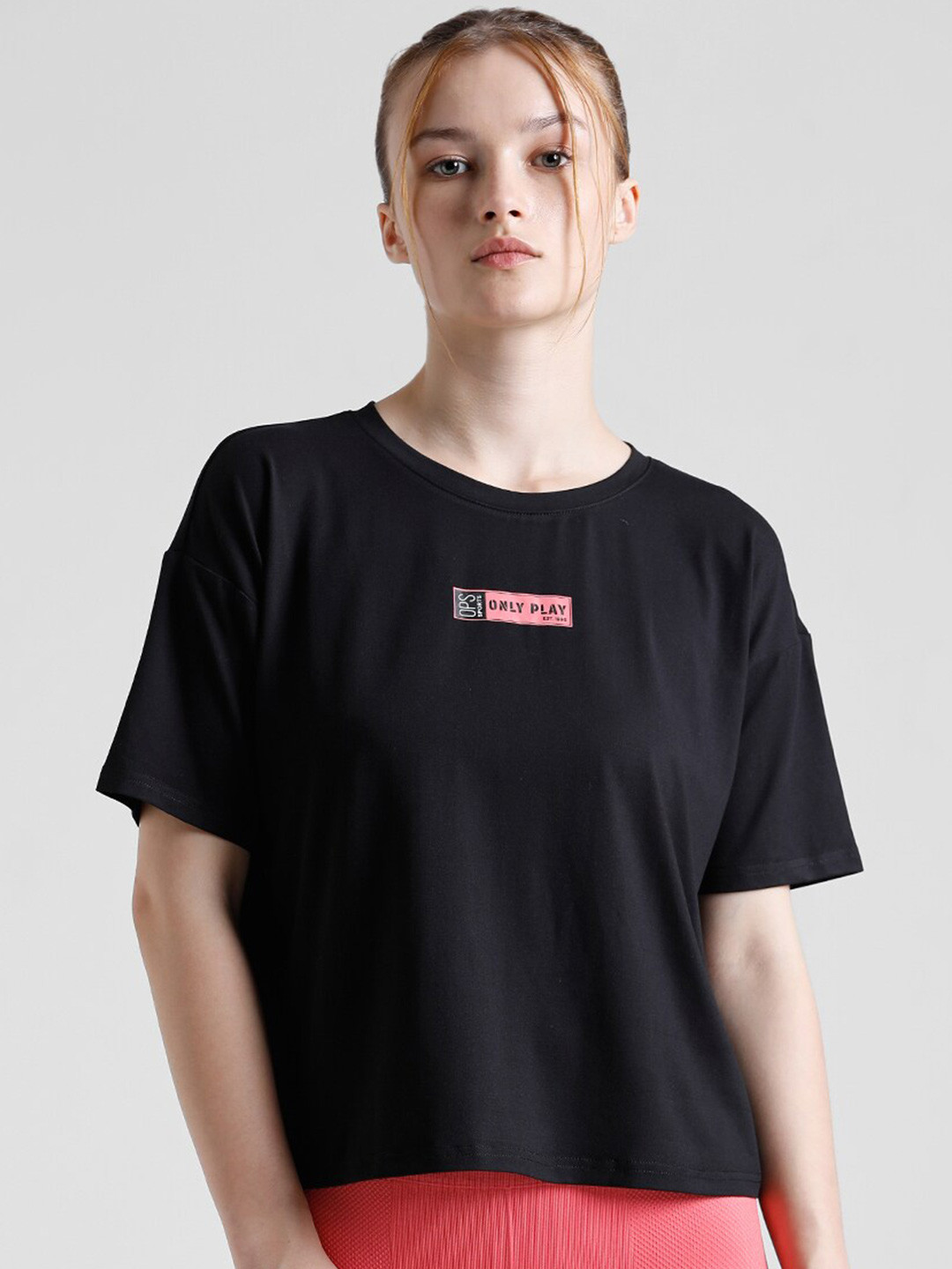 ONLY Drop-Shoulder Sleeves Boxy T-shirt