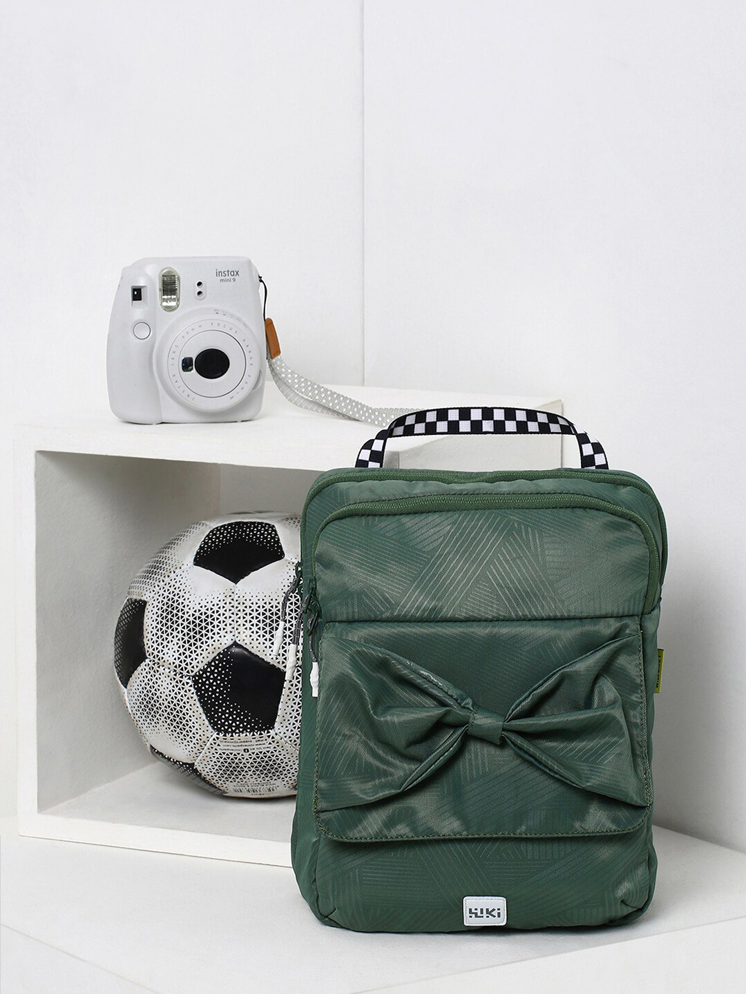 Wildcraft Unisex Striped Bow Backpack