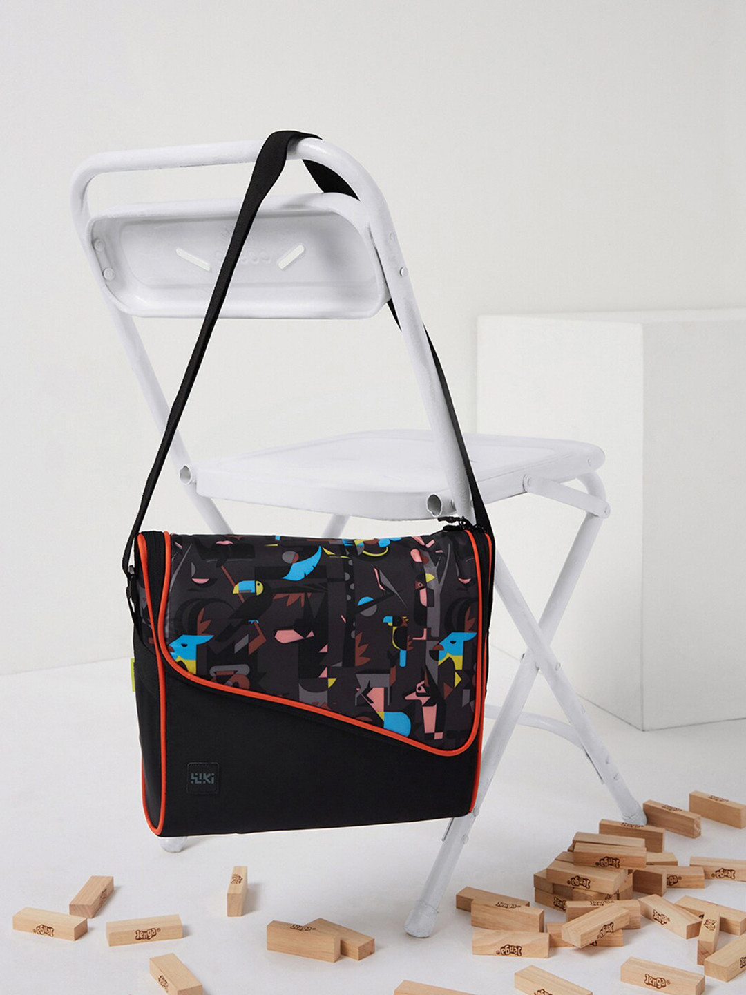 Wildcraft Unisex Graphic Printed Messenger Bag