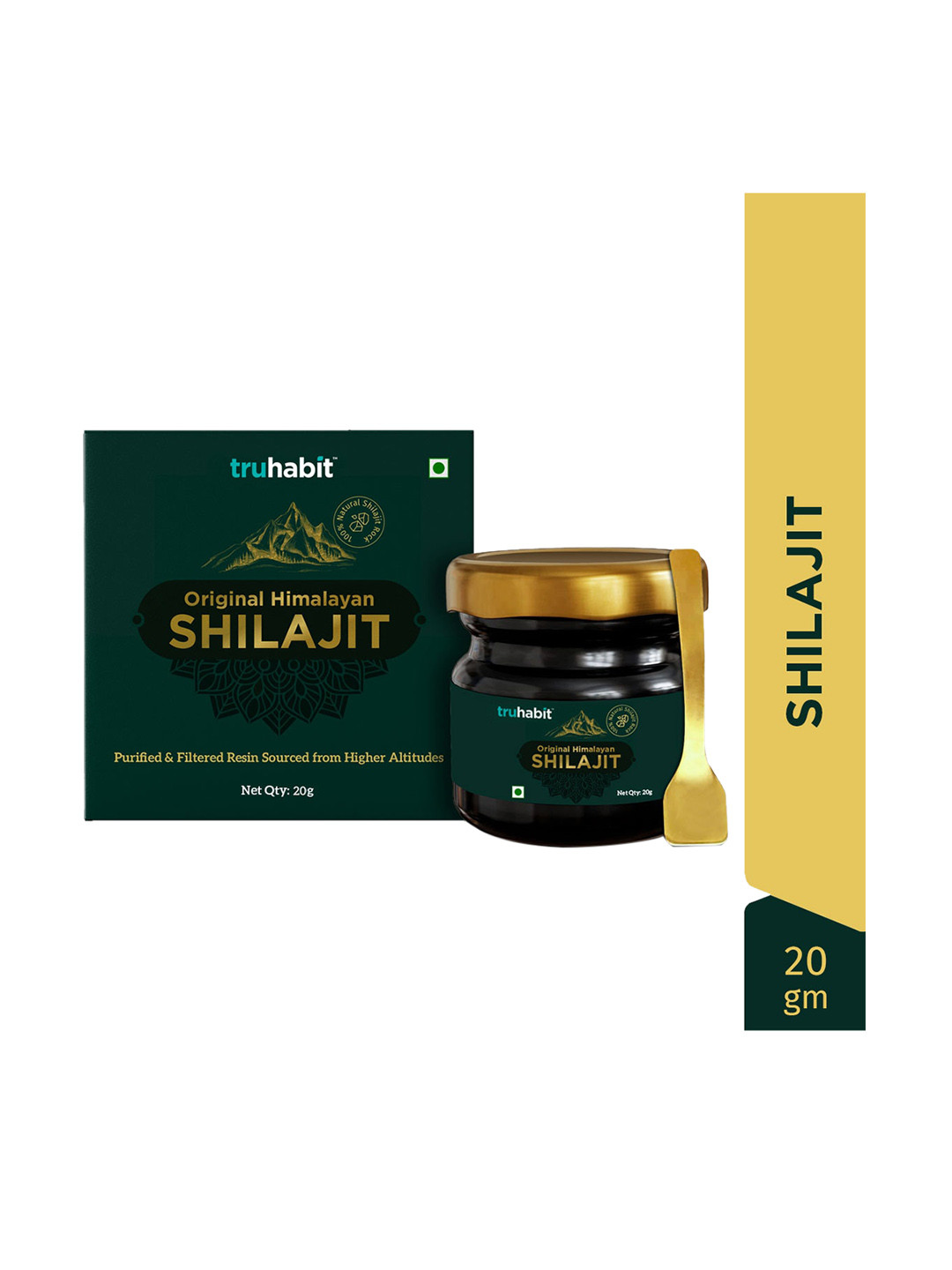 TruHabit Original Himalayan Shilajit Natural Stamina Booster 20g