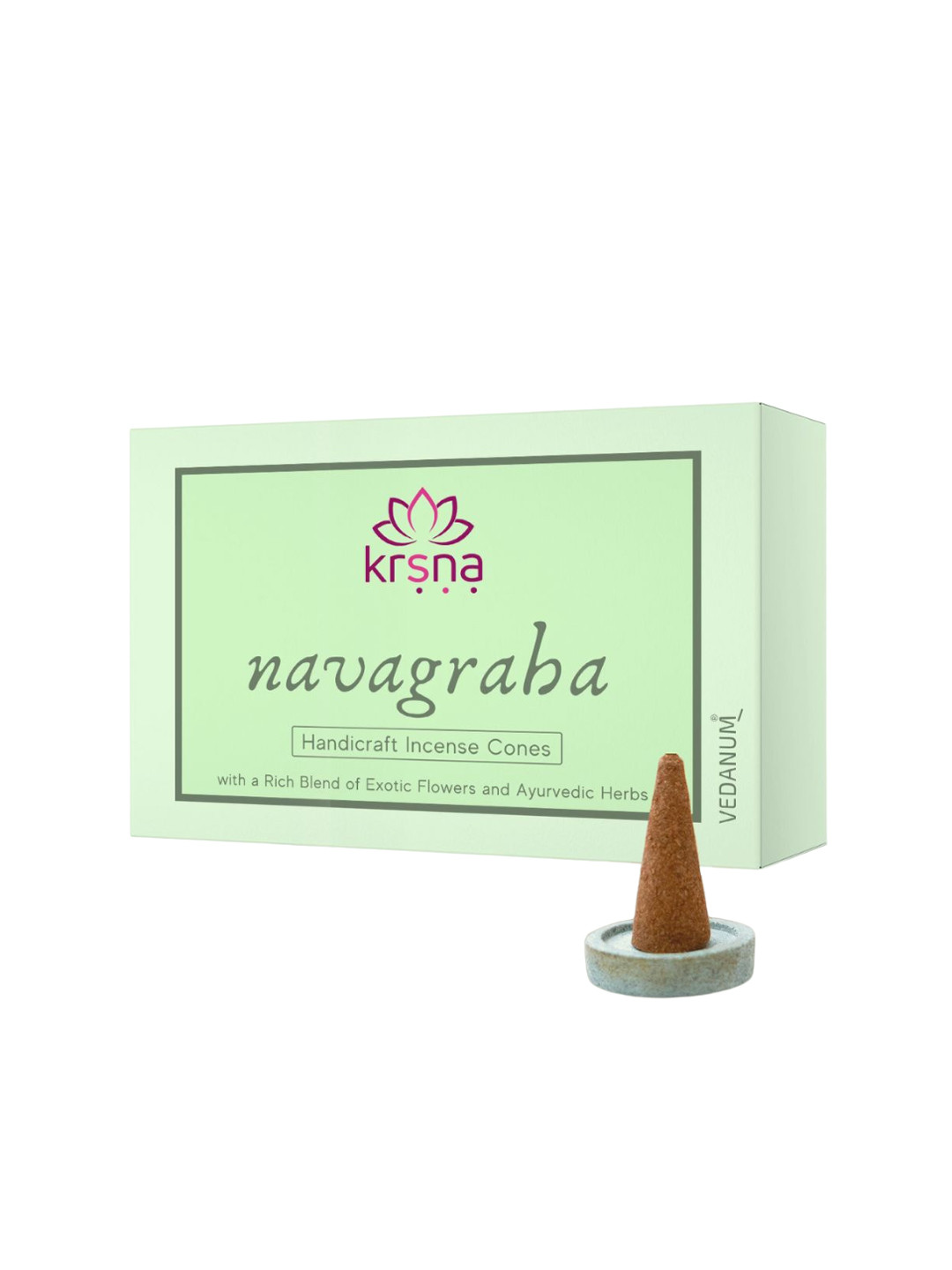 VEDANUM Brown Navagraha Incense Cones