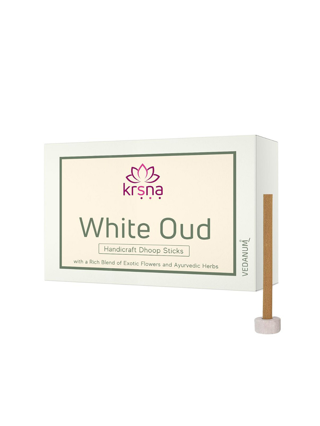 VEDANUM Brown Charcoal Free Oud Dhoop Sticks