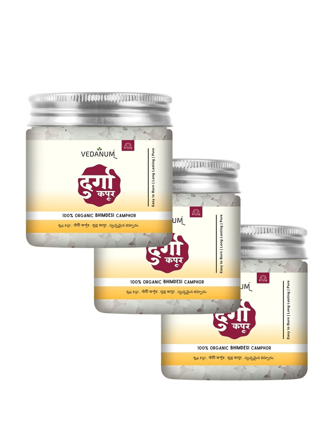 VEDANUM White Durga Camphor