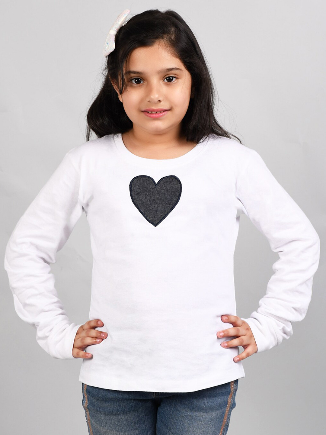 VYN Girls Graphic Printed Cotton Casual T-shirt