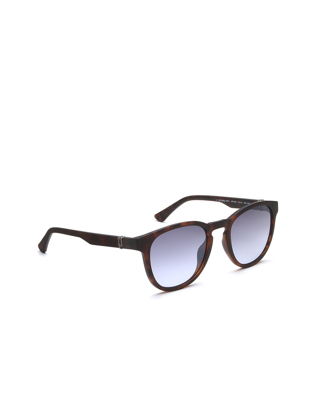 Police Men Round Sunglasses With UV Protected Lens SPLF60K53878SG