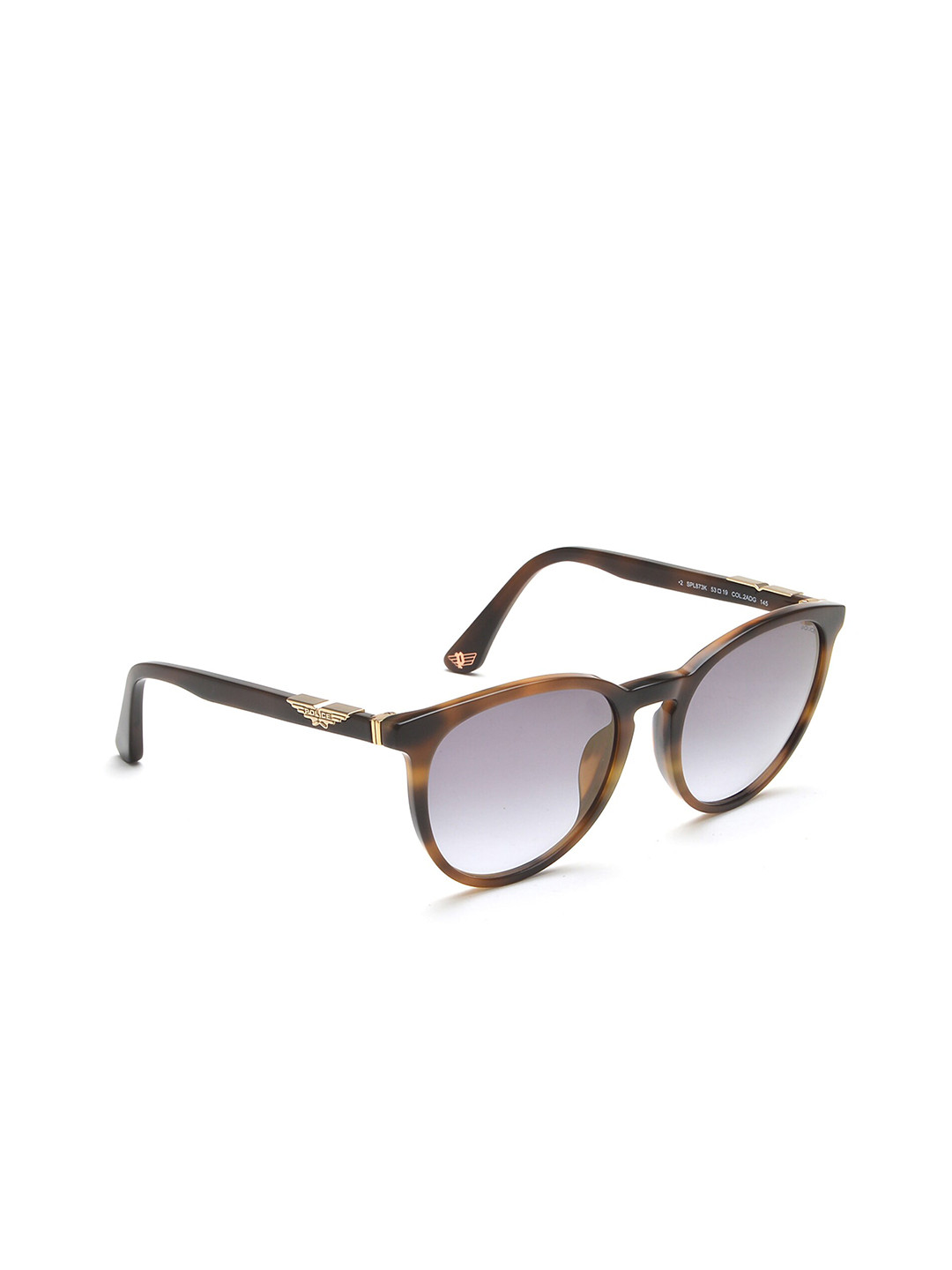 Police Men Round Sunglasses With UV Protected Lens