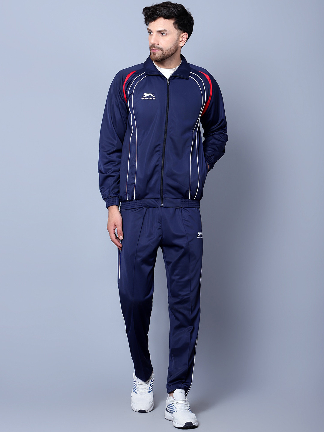 Shiv Naresh Printed Jacket And Track Pant