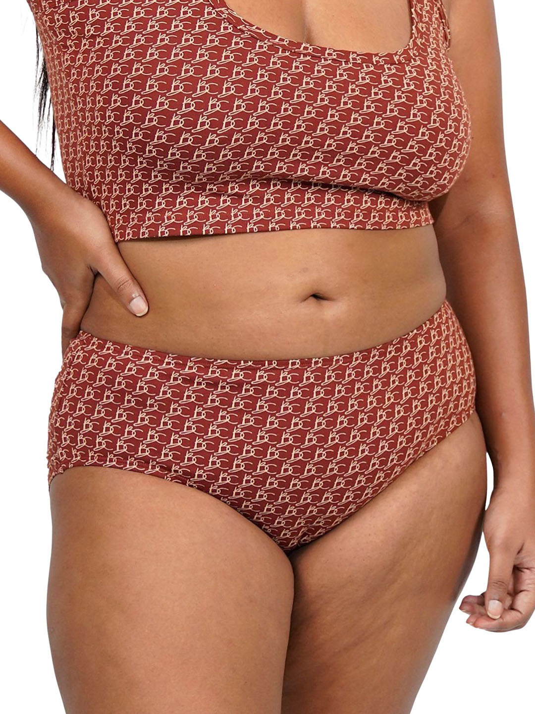 Butt-Chique Patterned Hipster Briefs