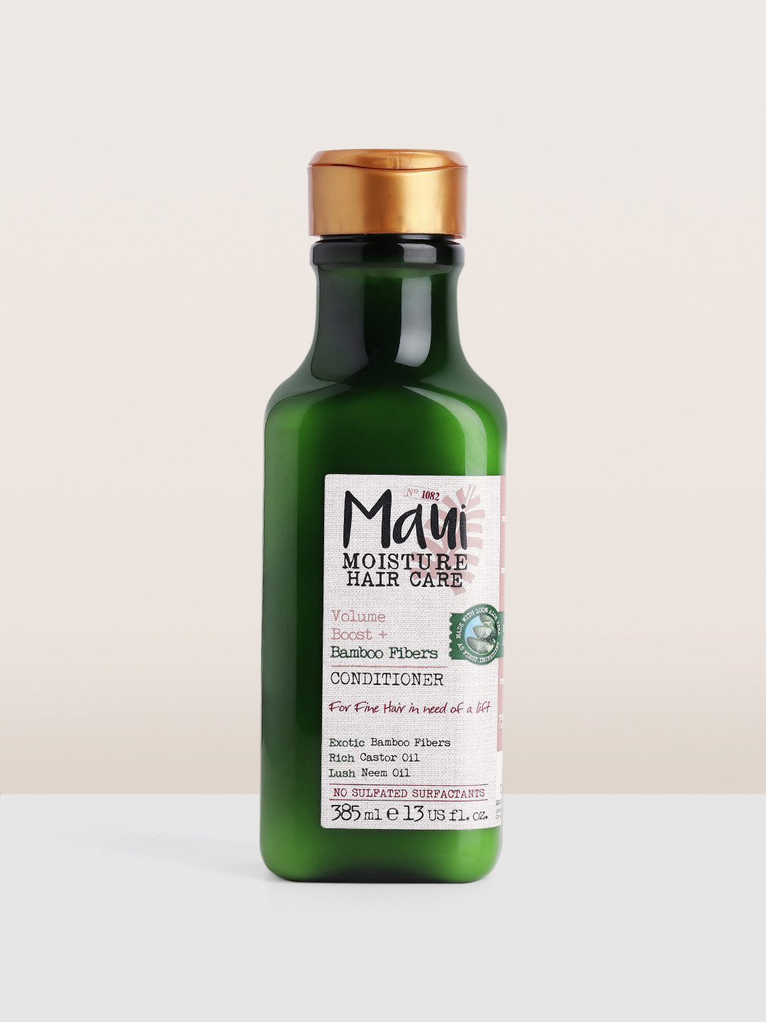 MAUI MOISTURE Volume Boost + Thicken & Restore Bamboo Fibers Strengthen Conditioner 385ml