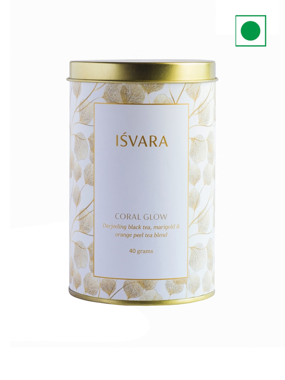 ISVARA Coral Glow Citrusy Black Tea- 40 gms
