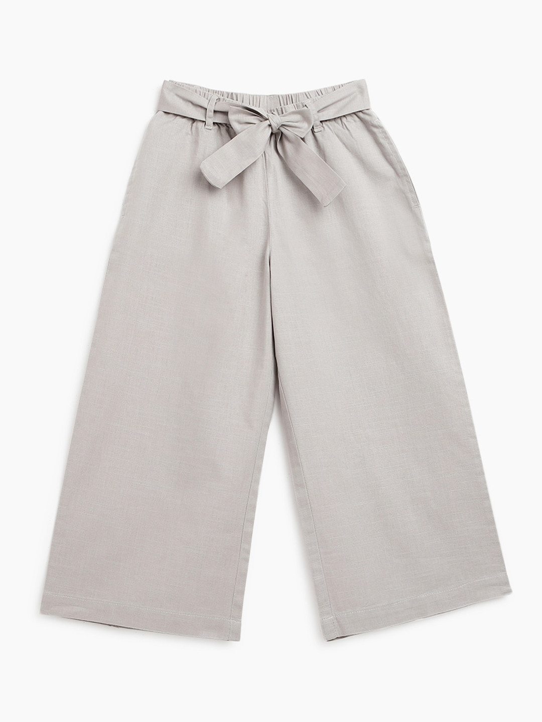 Campana Girls Belted Cotton Culottes
