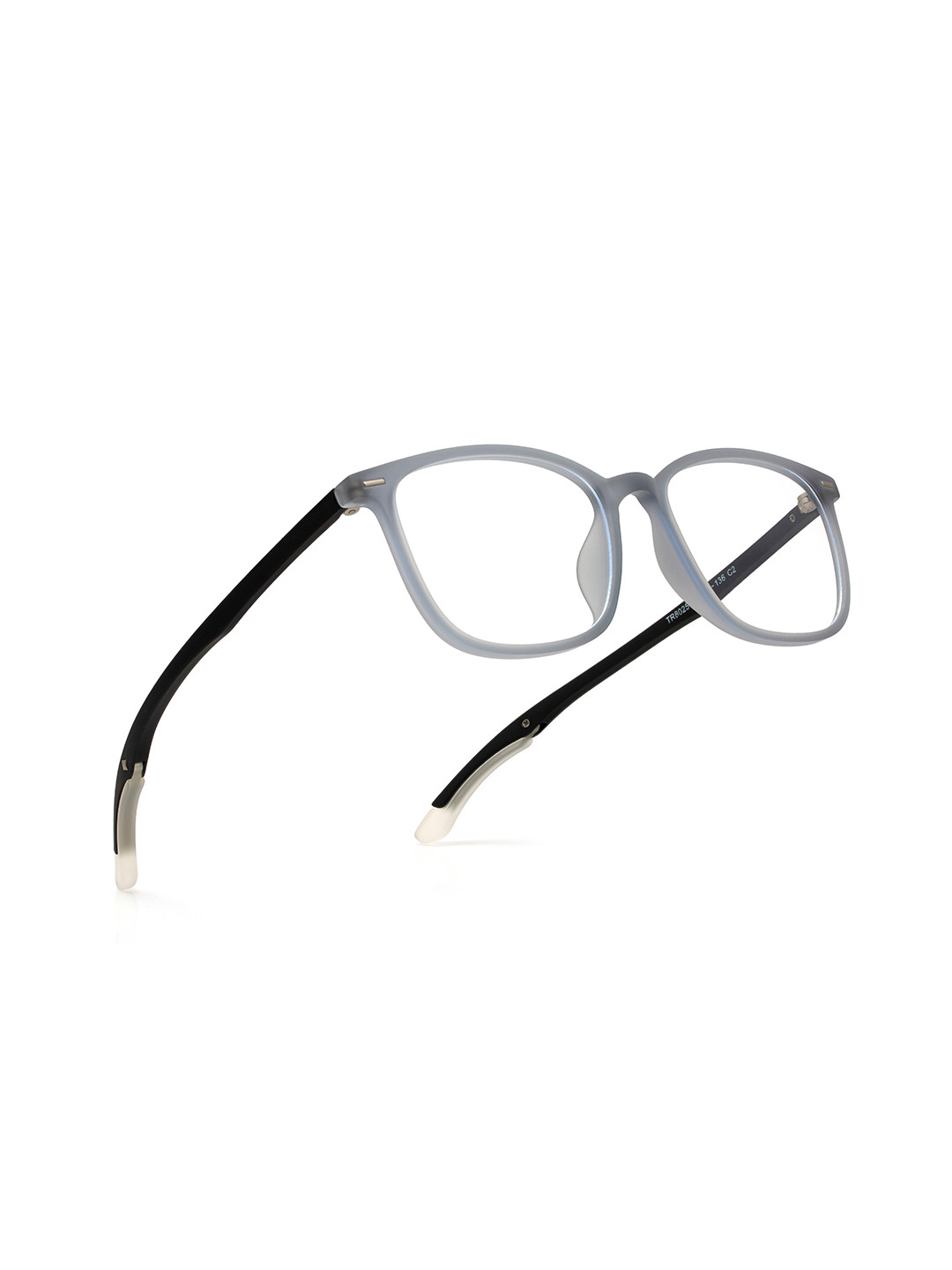 ROYAL SON Unisex Grey Full Rim Rectangle Frames