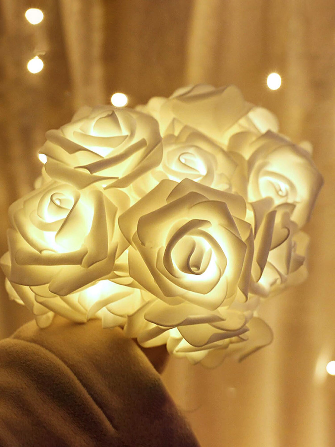 The Purple Tree Yellow Floral String Light