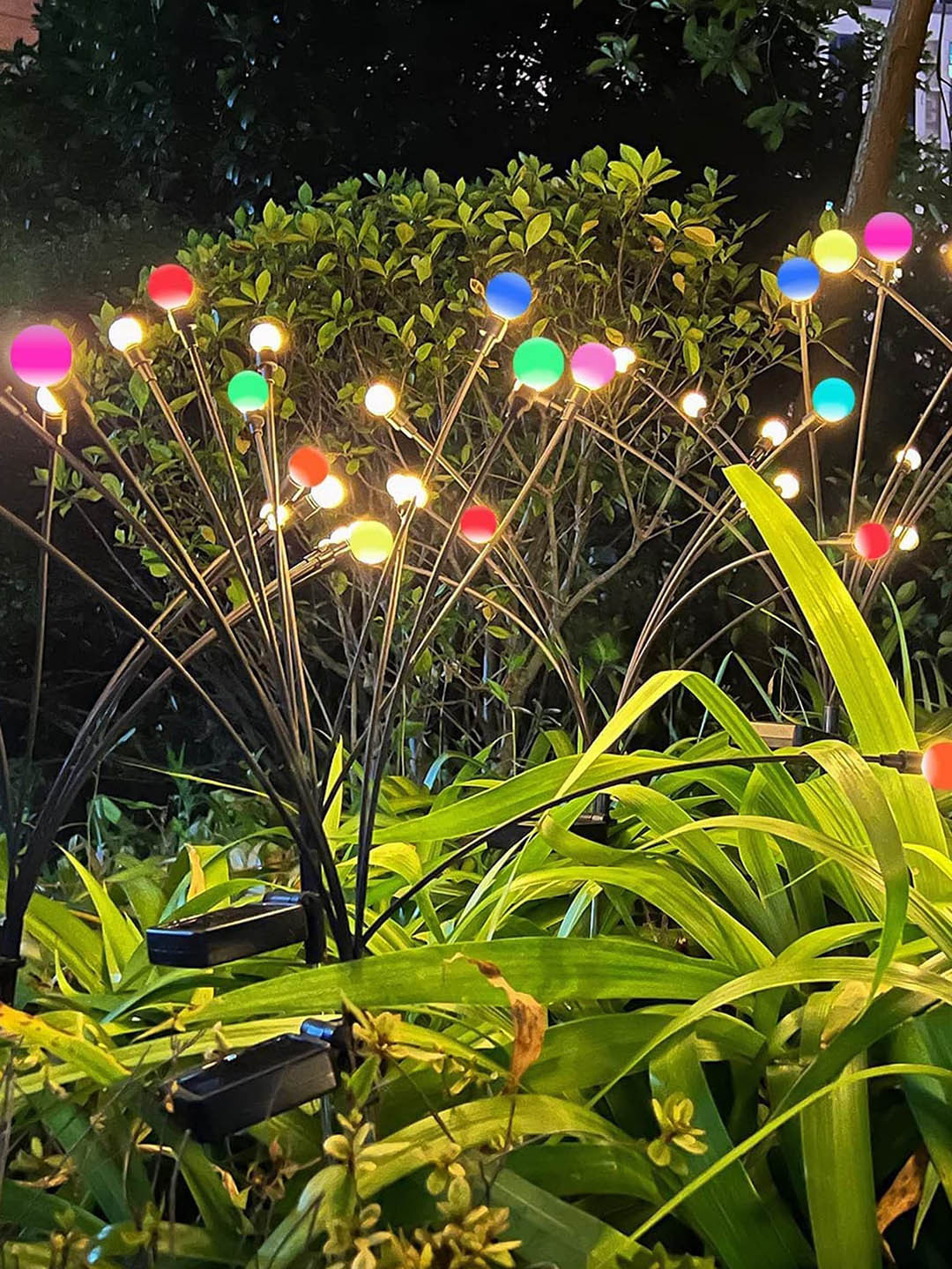 The Purple Tree Pink & Blue Cylindrical String Lights