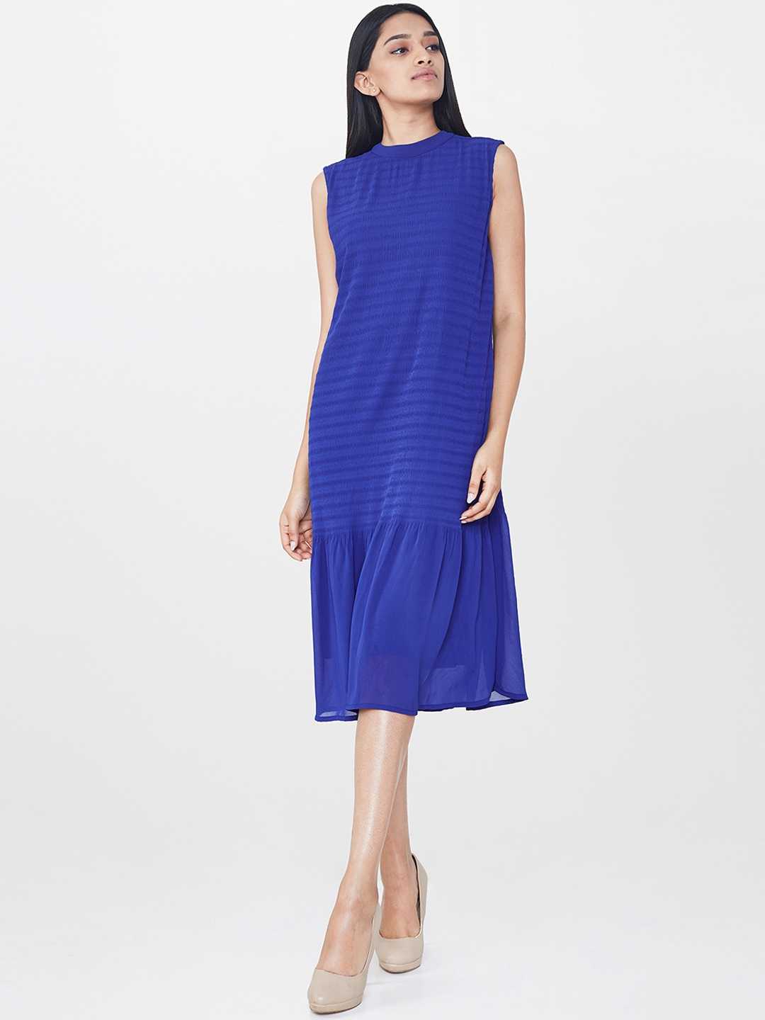 a line dress myntra