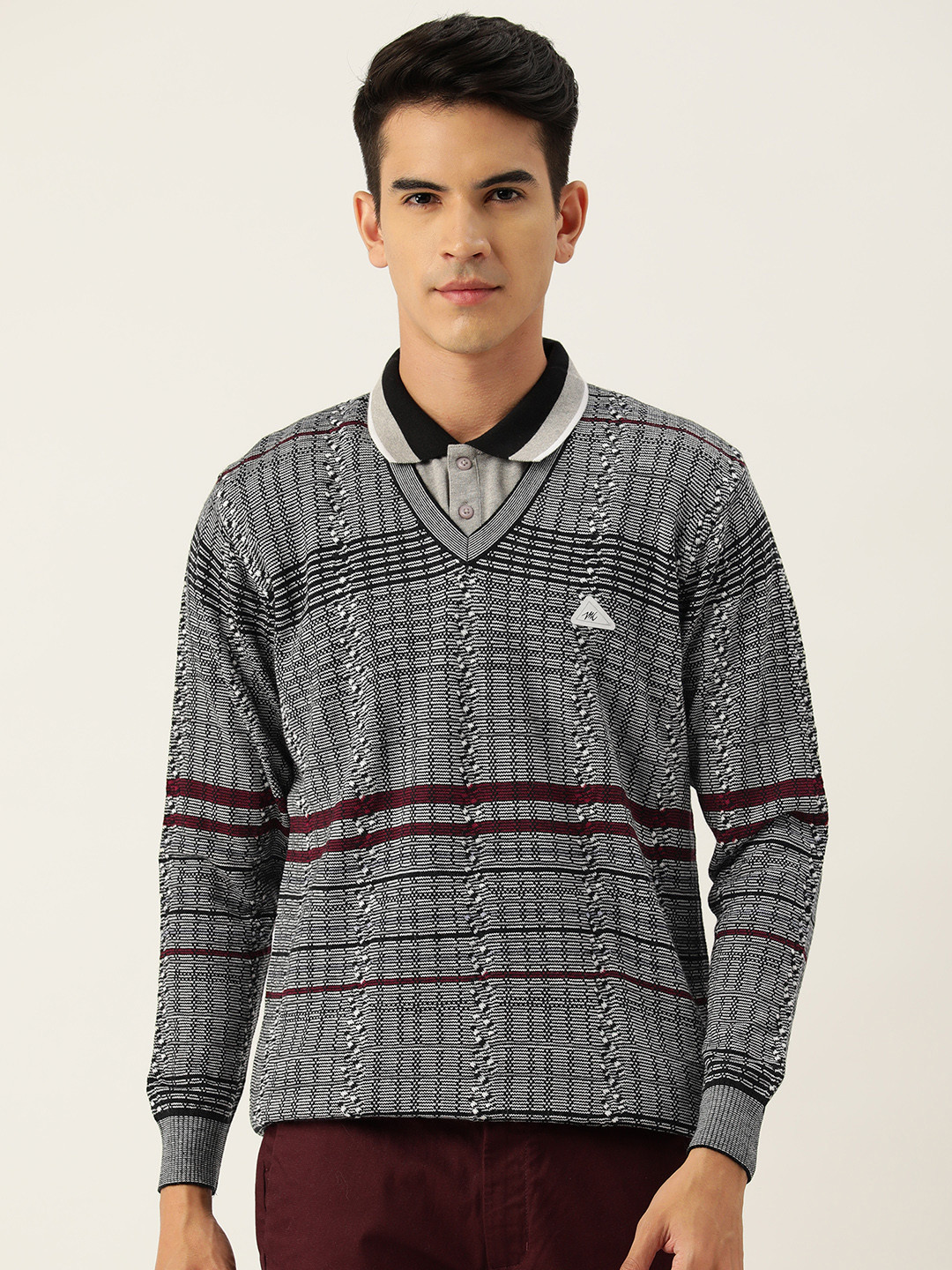 Monte Carlo Self Designed Woollen Pullover