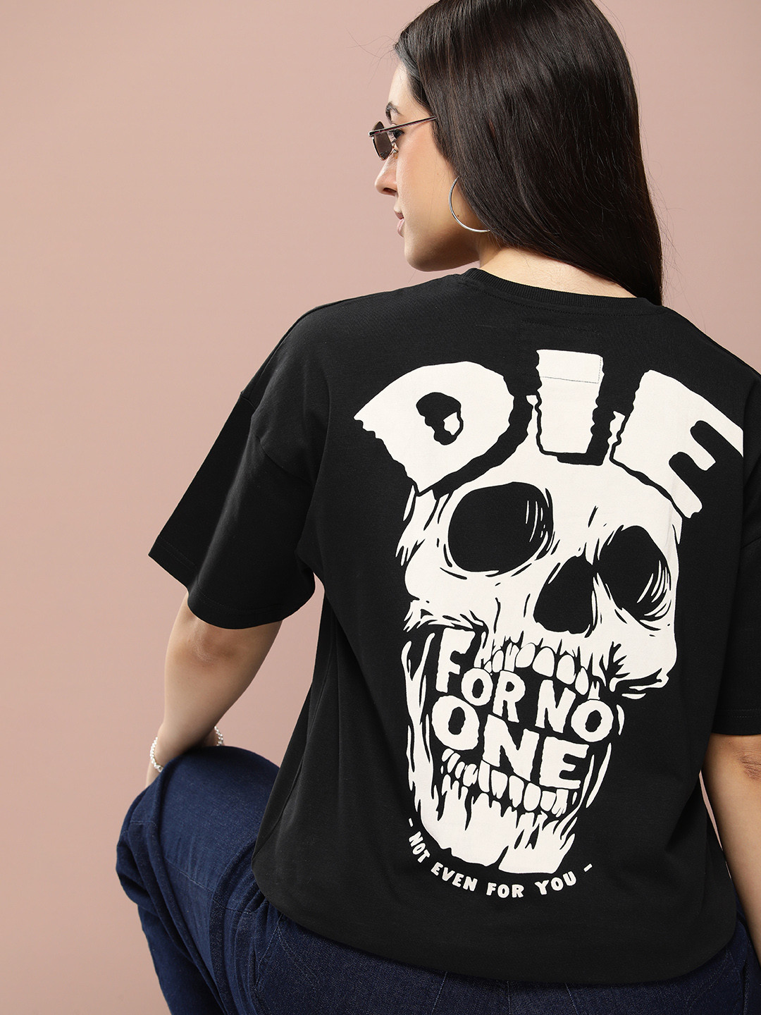 Stormborn Graphic Printed Drop Shoulder Sleeves Oversized Pure Cotton T-shirt