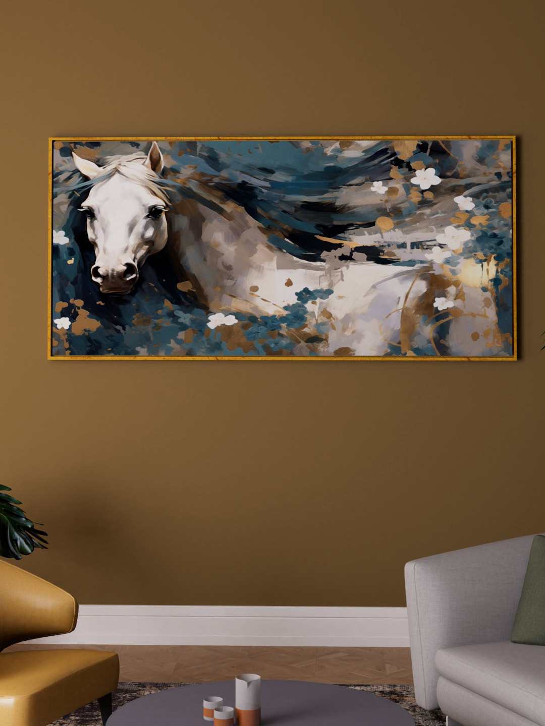 Art Street Canvas Wall Rectangle Paintings Wall Art - 47 x 23 In