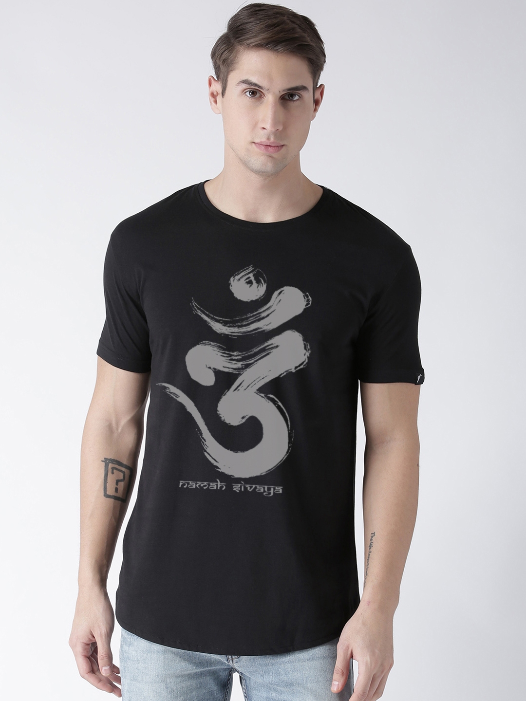 apple cut t shirt myntra