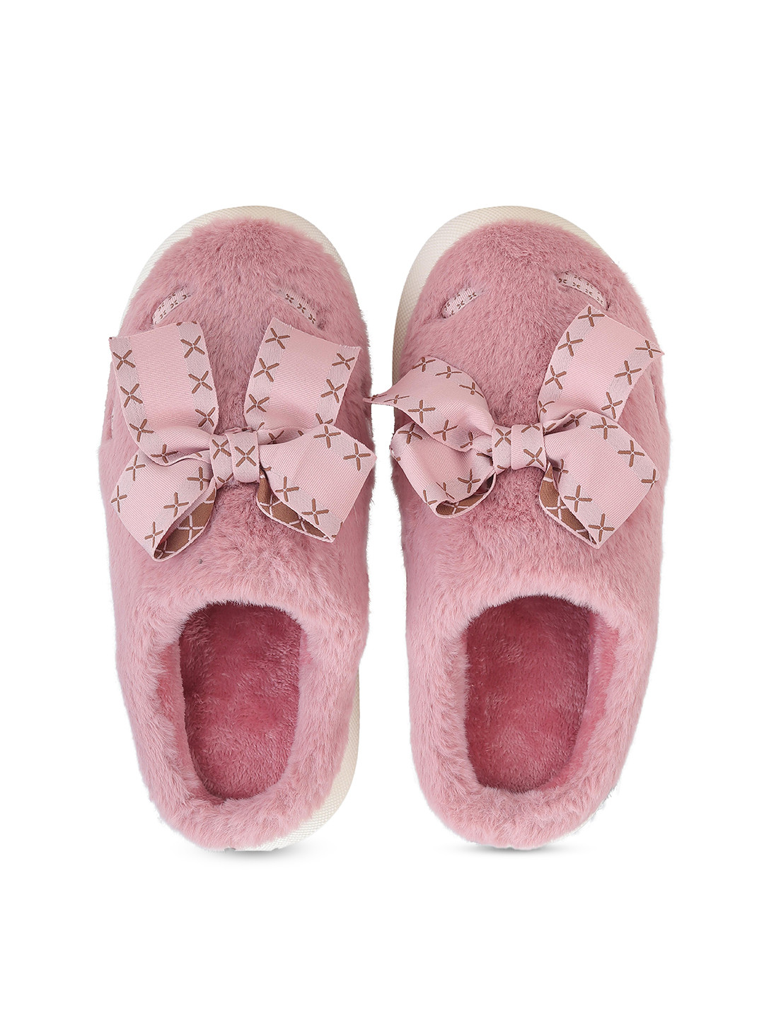 CASSIEY Women Room Slippers With Bows
