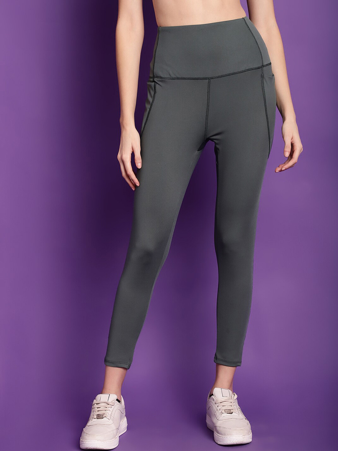 TAG 7 High-Rise Skinny-Fit Dry Fit Sports Tights