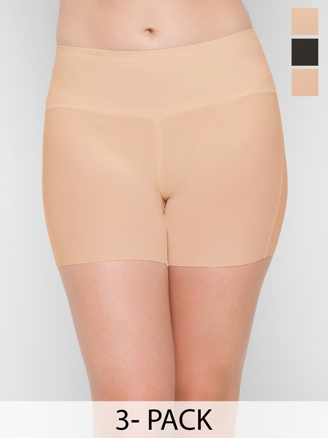 FashionRack Pack Of 3 Seamless Boy Shorts 50813_BSS