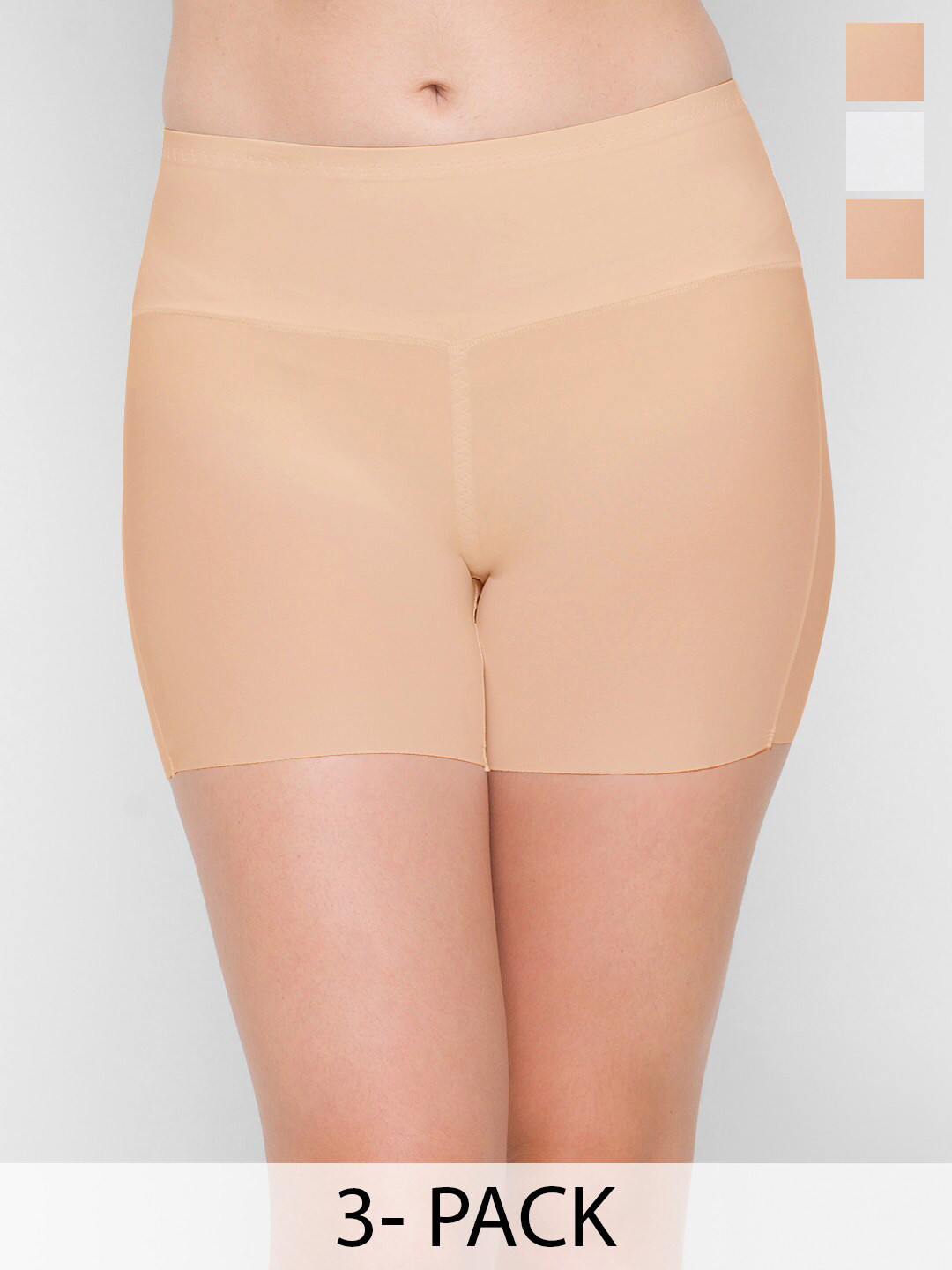 FashionRack Pack Of 3 Seamless Boy Shorts 50813_SSW