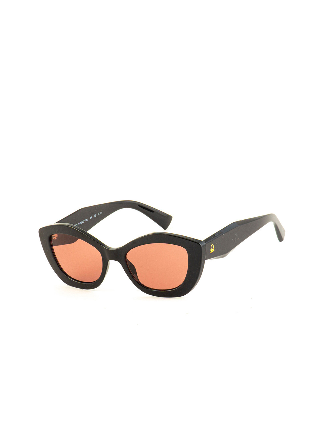 United Colors of Benetton Women Cateye Sunglasses with UV Protected Lens BES23504 C1