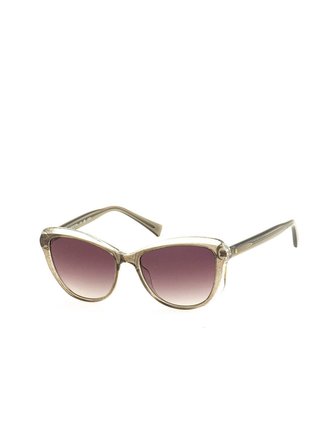 United Colors of Benetton Women Cateye Sunglasses with UV Protected Lens BES23501 C1