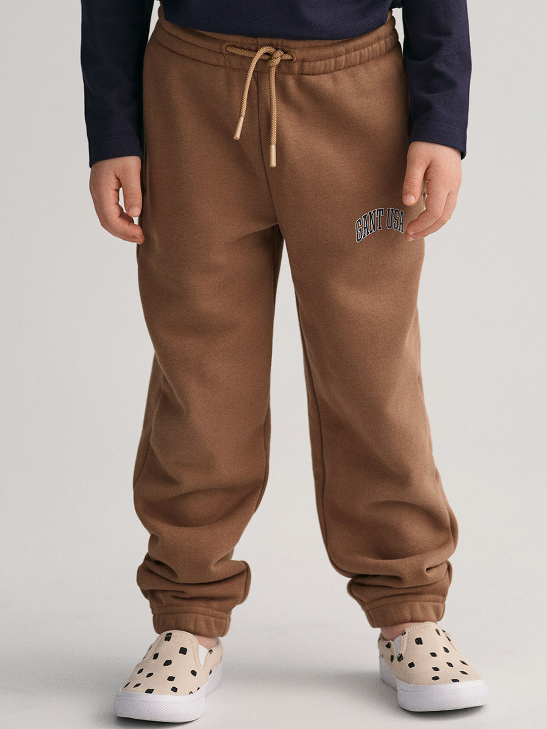 GANT Kids Unisex Relaxed Fit Cotton Joggers Track Pants