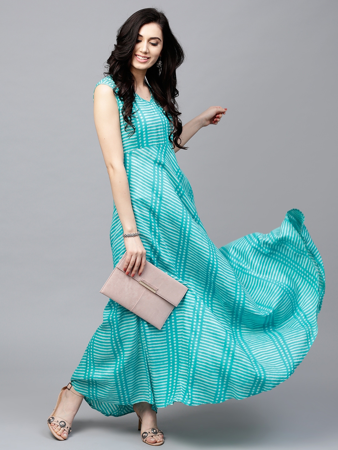 Myntra aks 2025 maxi dress