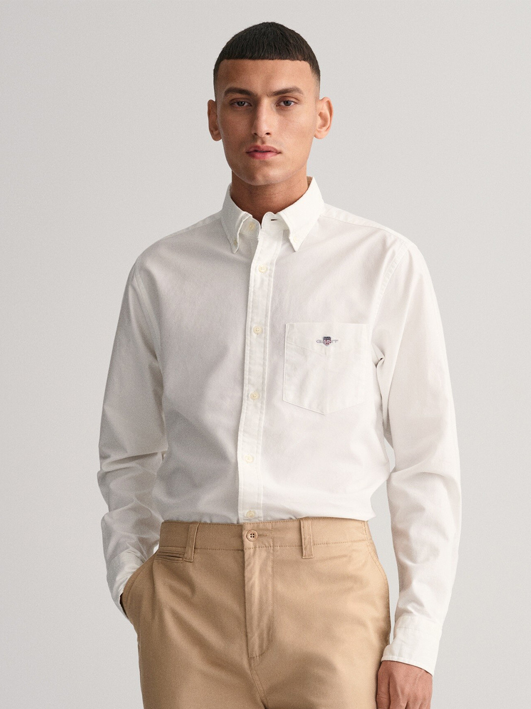 GANT Regular Fit Button Down Casual Shirts