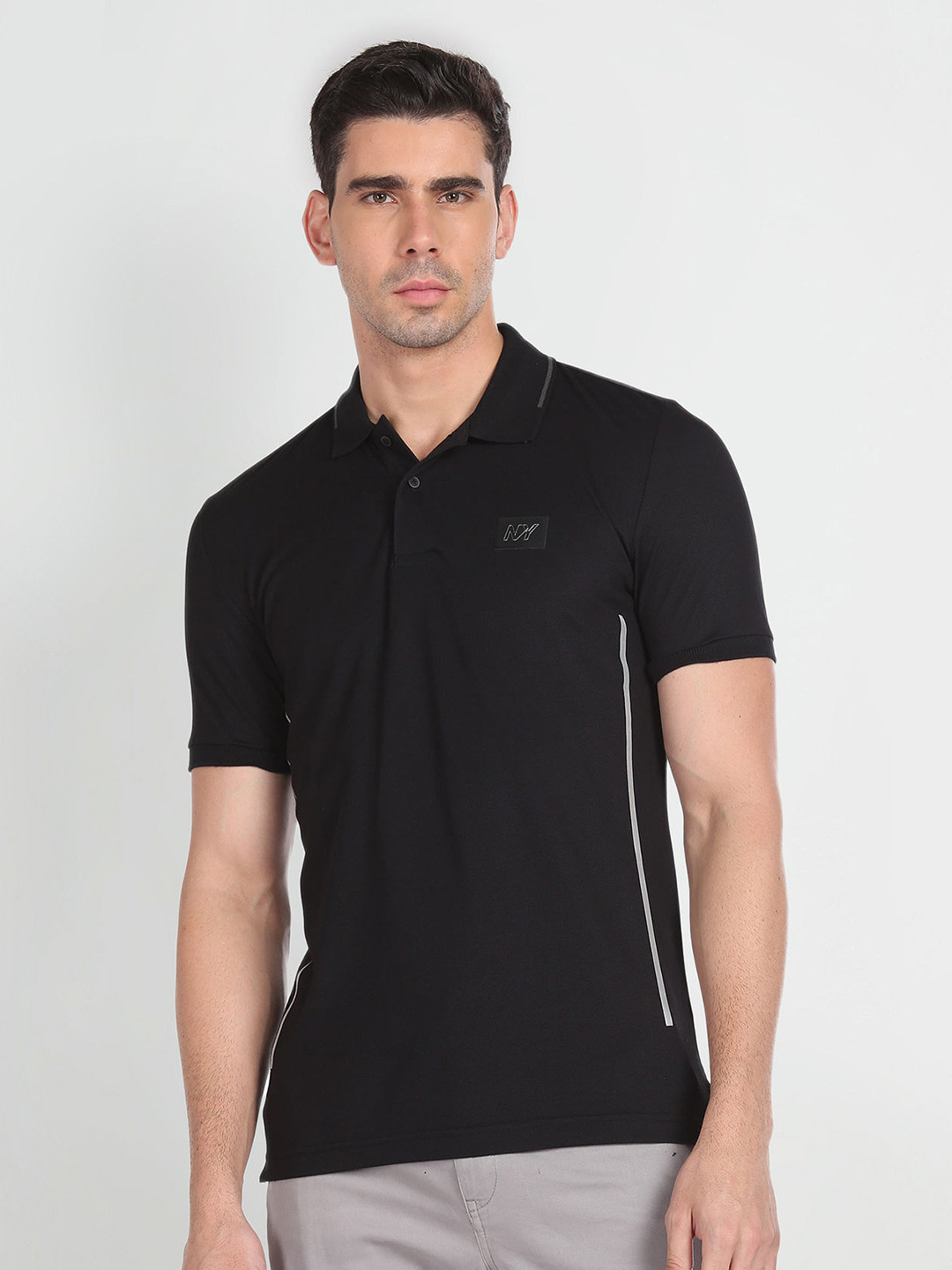 Arrow New York Polo Collar Cotton T-shirt