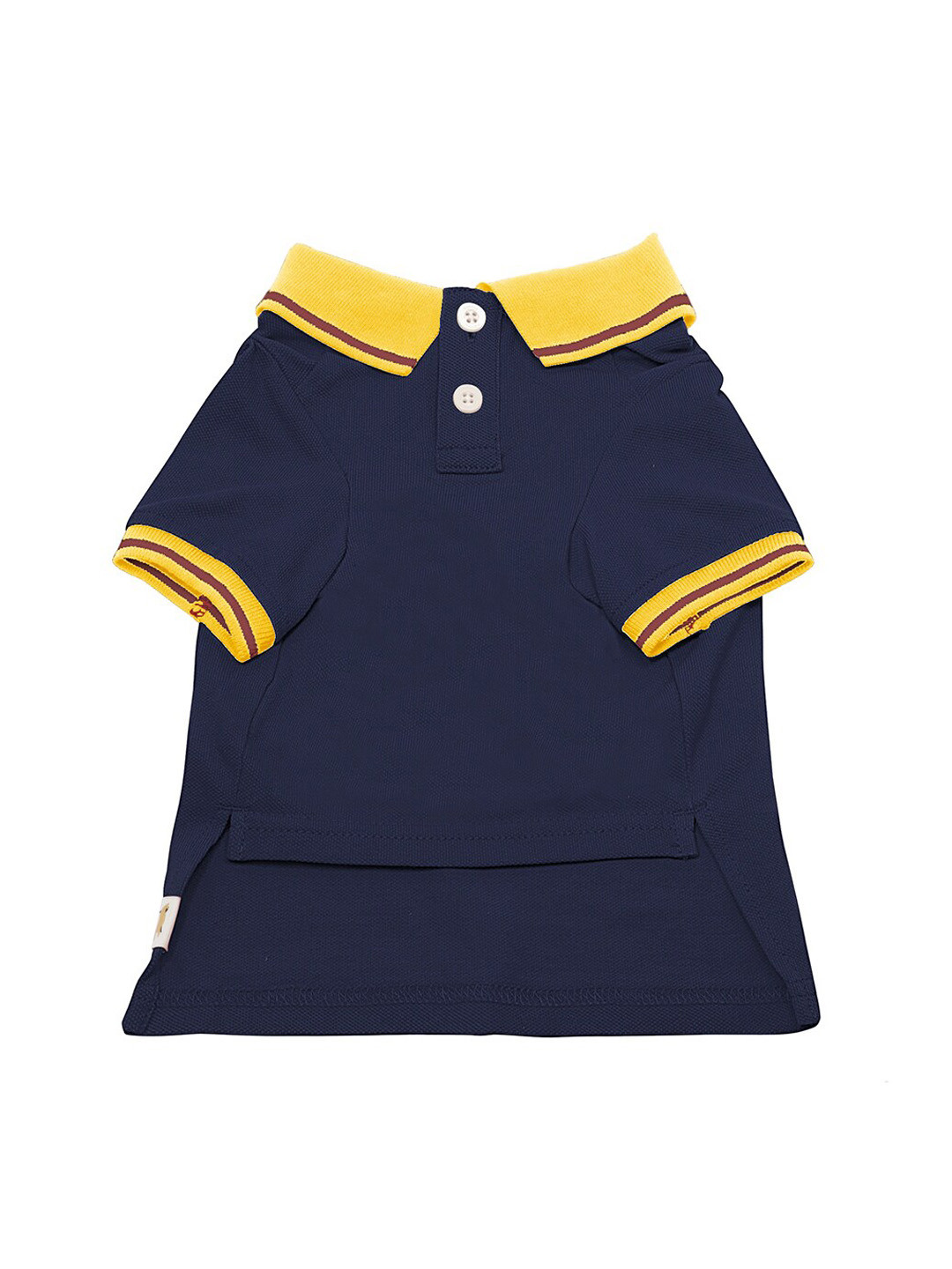 Kanine Collection Navy Blue Pure Cotton Dog Polo T-shirt