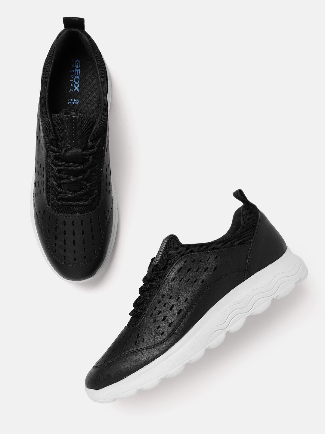 Geox Women Leather Sneakers