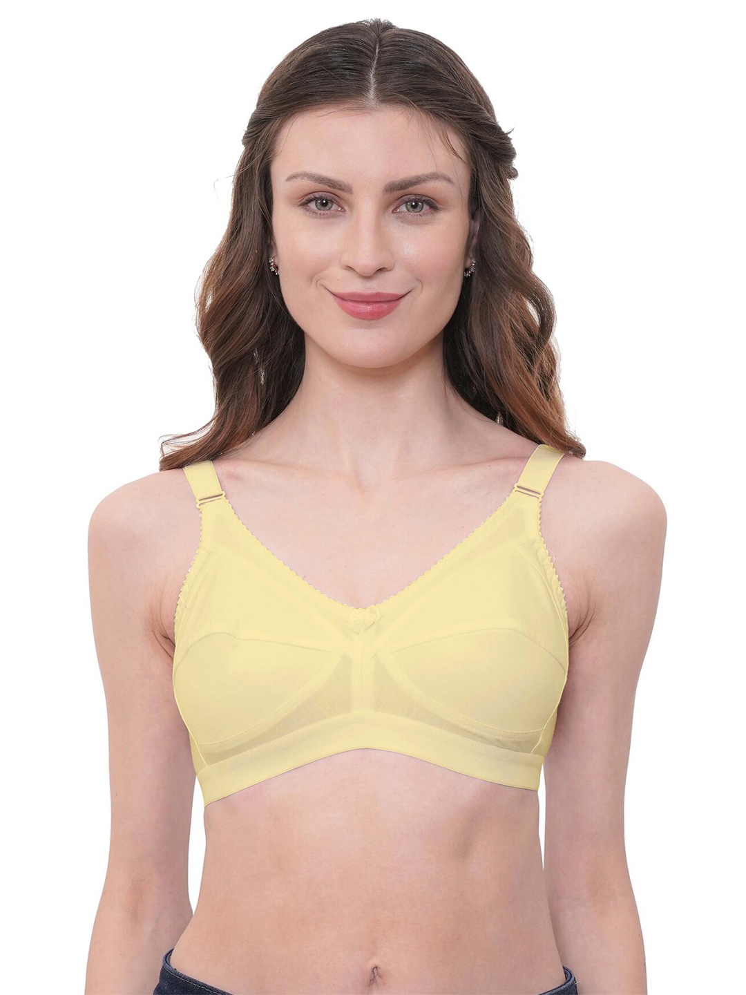 Zivame Rust Cotton Full Coverage Bra