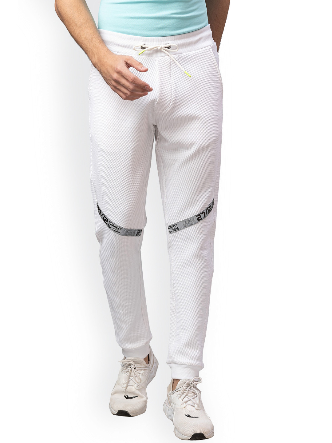 Being Human Men Textured Joggers