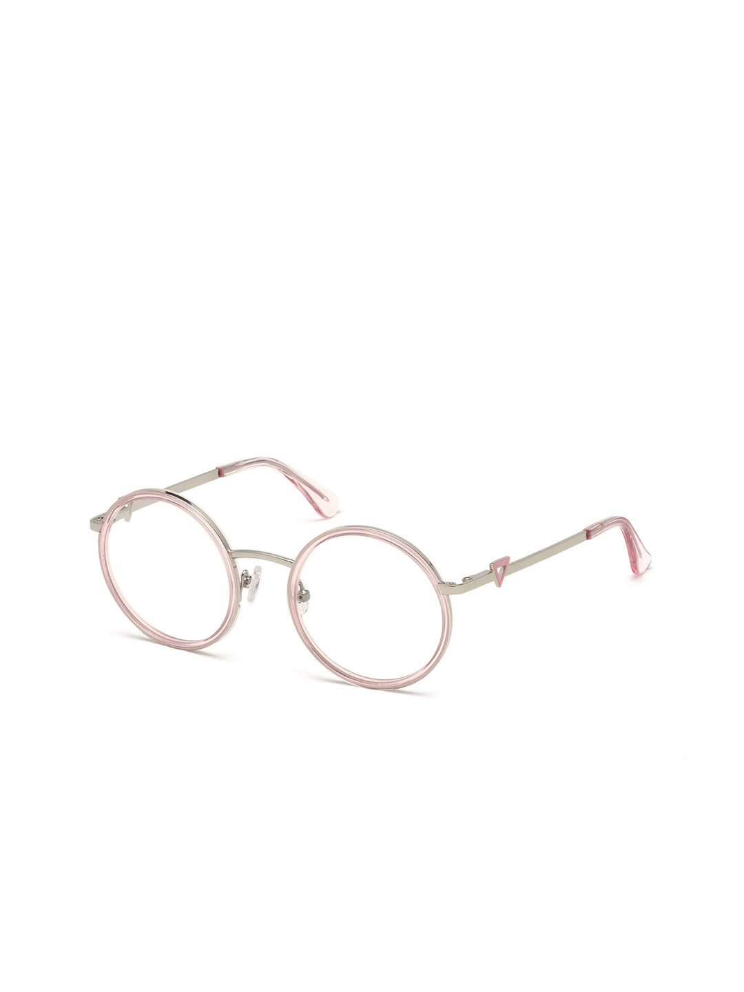 GUESS Women Pink Full Rim Round Frames
